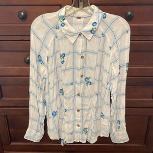 Anthropology blouse excellent condition